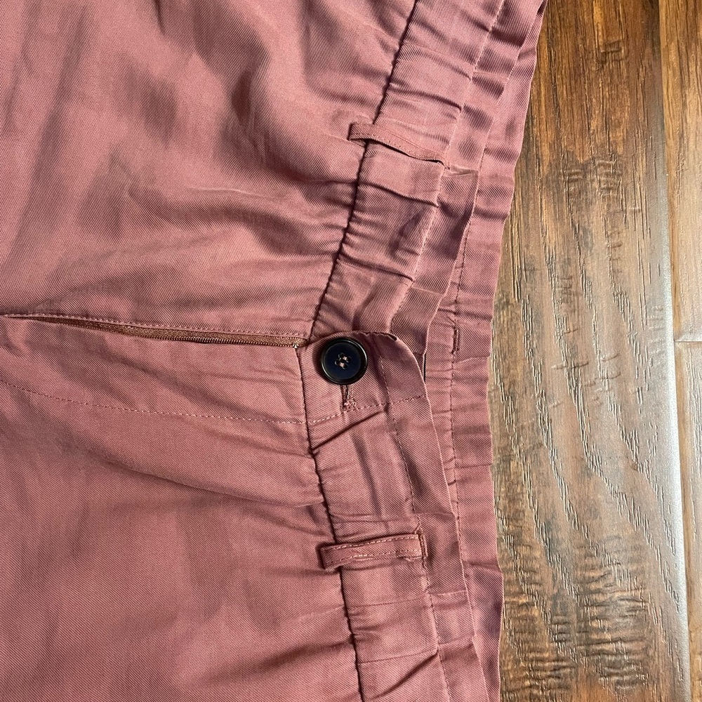 Zara Blush Pink Paper bag Pants - Picture 8 of 9